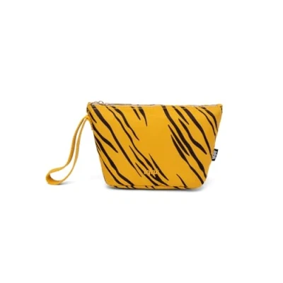 Image of LEFRIK Zoid Bag S Small size Zip closure 100% Recycled Fabric Eco Friendly 2.2L, Tiger, Minimalistic