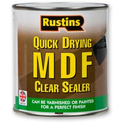 Image of Rustins MDFS500 Quick Drying MDF Sealer Clear 500ml