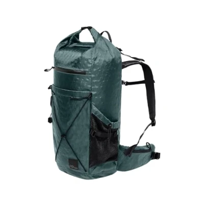 Image of Jack Wolfskin Wandermood Roll Top 30 Hiking Backpack, Slate Green, Standard Size