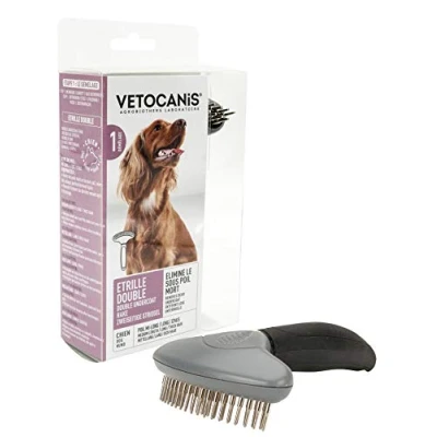 Image of Vetocanis 18 Teeth Double Currycomb for Dogs