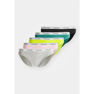 Image of Calvin Klein Underwear ICON LOGO 5 PACK Briefs, Women&#039;s, Size: Medium, Multicoloured