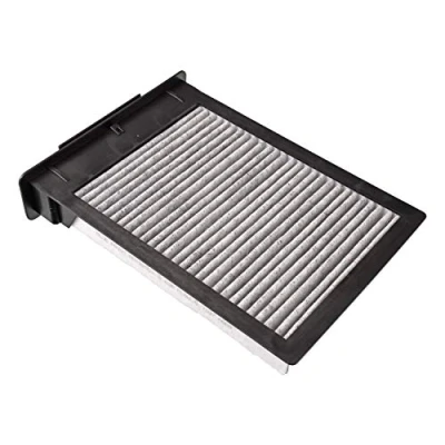 Image of 6447TT, 6447TV, 6479A5 Pollen Filter BLUE PRINT ADT32553 Activated Carbon 225mm 164mm 44mm CITROËN: C1 I, PEUGEOT: 107 Hatchback, TOYOTA: Aygo