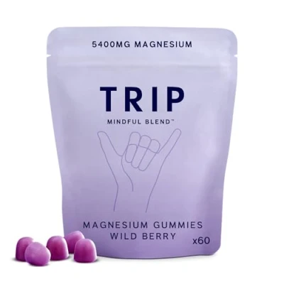 Image of TRIP Wild Berry Magnesium Gummies x 60