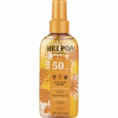 Image of Hei Poa Monoï sun dry oil, SPF50, 150 ml