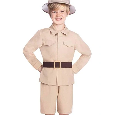 Image of (PKT) (9905864) Child Boys Safari Boy Costume (4 6yr)
