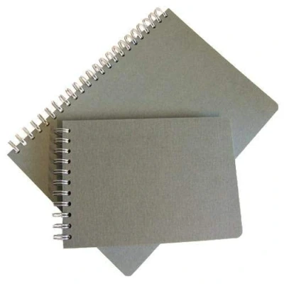 Image of SEAWHITE Eco Spiral Recycled Hardback Sketchbook 130gsm Landscape A5