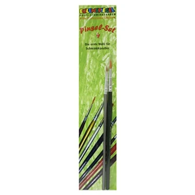 Image of Face Painting Brush Professional Set 4 (2 Brushes), Oval size 2 Round