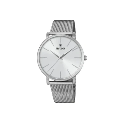 Image of Festina Womens Analogue Quartz Watch with Stainless Steel Strap F20475/1