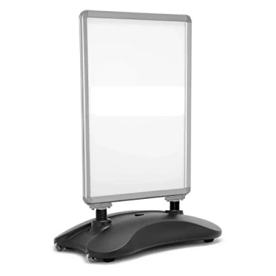 Image of A1 Black Waterbase Pavement Poster Sign A Board Holder Snap Frame Display Stand Supplied