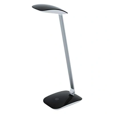 Image of Eglo Lighting Cajero Led Desk Task Lamp Black 4 Step Dimming