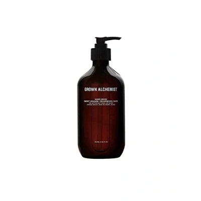 Image of Grown Alchemist Invigorate Luxury Hand Wash Orange, Cedarwood, Sage, Organic Soap Natural Vegan Bioactive Botanicals for Sensitive Skin, Moisturising, Hydrating Liquid Gel Handwash 500 ml