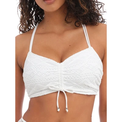 Image of Freya Sundance Bralette Bikini Top White 32DD