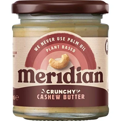 Image of Meridian Cashew Butter Crunchy 4 x 170g