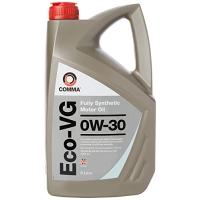 Image of Comma ECOVG5L Eco Vg 0W30 Fully Synthetic Engine Oil, 5 L