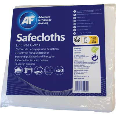 Image of AF Safecloths Non Woven Cleaning Cloths (50 Pack)