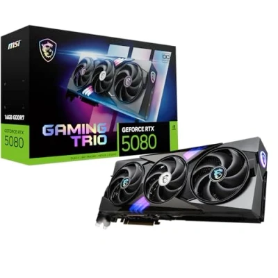 Image of MSI GeForce RTX 5080 16G GAMING TRIO OC