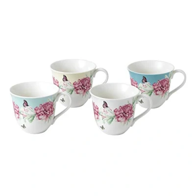 Image of Royal Albert Miranda Kerr Everyday 40033975 350ml Mixed Set of 4, Multi, Porcelain, Mug 4