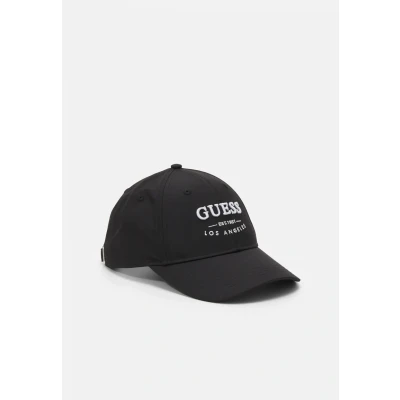 Image of Guess Unisex Cap, Size: One Size, Black