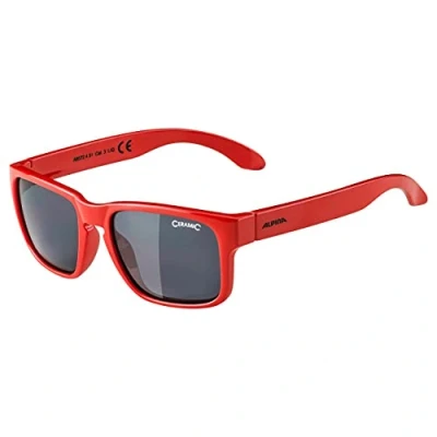 Image of ALPINA Unisex Children, MITZO sunglasses, red, One Size