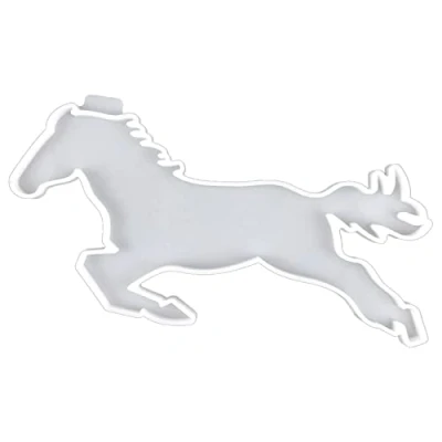 Image of Pentium Horse Decoration Epoxy Mold DIY Forest Desktop Ornaments Silicone Animal Resin Crafts for Gifts,Epoxy