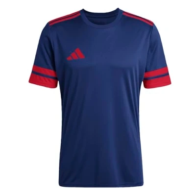 Image of adidas Men&#039;s SQUADRA25 Jersey Short Sleeve, Team Navy Blue 2/Team Power red 2, L