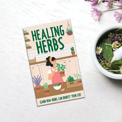 Image of Gift Republic Healing herbs Harness the power of with these 100 cards