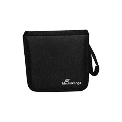 Image of MediaRange BOX50 CD Wallet for 24 CDs/DVDs Black