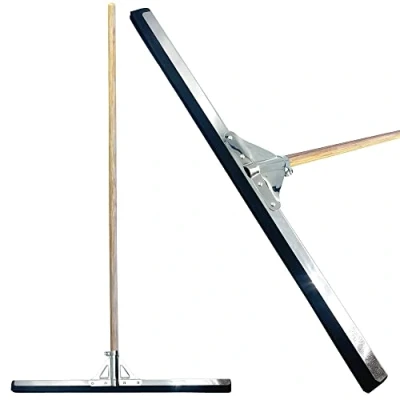Image of 30 Floor Squeegee with 120cm Long Handle, Wiper 2 Layer Foam Blade, Outdoor/Indoor Wet Room Heavy Duty, Ideal Mop for Home