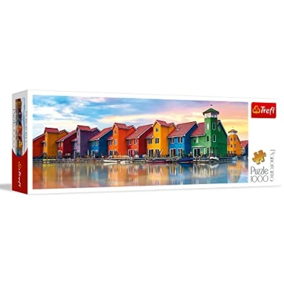 Image of Trefl 916 29034 EA 1000pcs Panorama Gromigen Netherlands, Multicolor