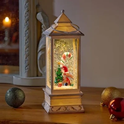 Image of Smart Garden Three Kings SnowSwirl Ratty Lantern Light Up Christmas Decoration (2537105)