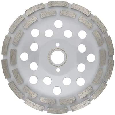 Image of PRODIAMANT Premium diamond cup wheel 180mm concrete universal 7 inch 180 mm x 22,2 grinding double row height 26