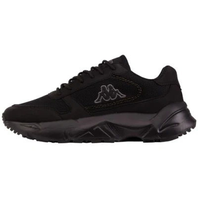 Image of Kappa Unisex Style Code: 243379oc Varik Oc Sneaker, Black, 7.5 UK