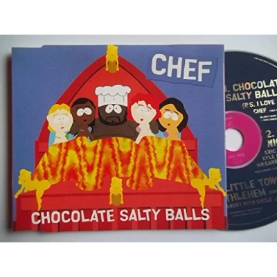 Image of South Park Chocolate Salty Balls 1998 UK CD single 6667982