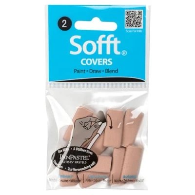 Image of Colorfin Sofft Covers, No.2 Flat, Pack of 10 62002