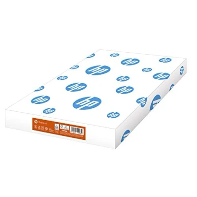 Image of HP, Premium, White, uncoated Copier Paper, woodfree ECF, 80g/m2 297mm x 420mm, A3, Long Grain Box 2500 Sheets(5x500sheets)