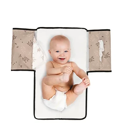 Image of 3 in 1 Changing Pack Romantic Leaves Beige