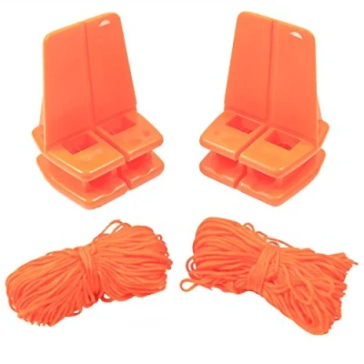 Image of 2X Line Block &amp; 18m Brick Layers L Shaped Corner High Visibility Measure