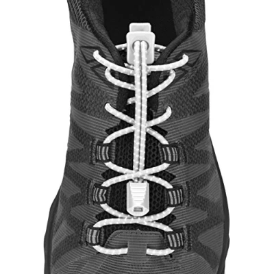 Image of Nathan Men&#039;s NS1171 Run Laces Reflective, White, One Size
