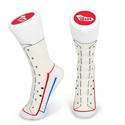 Image of Tobar 35960 Sneaker Socks White Size 5 11, Mixed