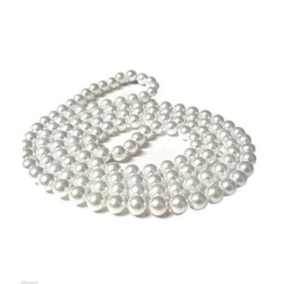 Image of Mytoptrendz® 48 inches Long Plastic pearl Colour Bead necklaces Rope Necklace