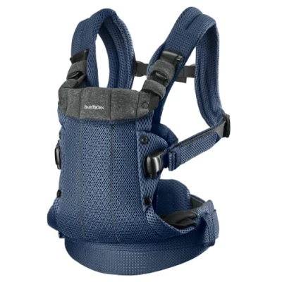 Image of BabyBjörn Baby Carrier Harmony, 3D Mesh, Navy blue