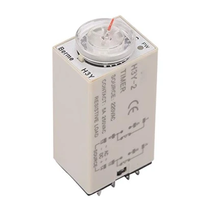 Image of Time Relay, Timer Delay H3Y 2 AC 220V Relay 0 10 Second 10s 10sec,