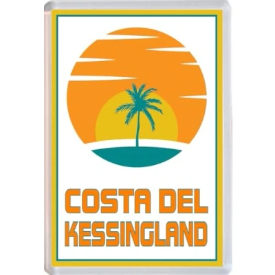 Image of Costa del Kessingland Jumbo Fridge Magnet 96 x 67mm
