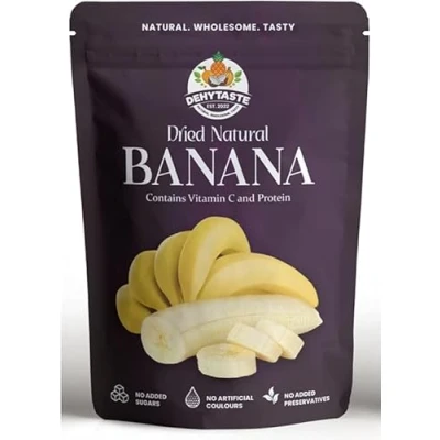 Image of Premium Dried Tropical Banana. Snack. Healthy