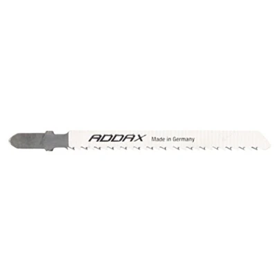 Image of ADDAX Jigsaw Blades Bayonet Fitting Bosch Code: T101D Material of Blade: HCS AHC14 Pack of: 5