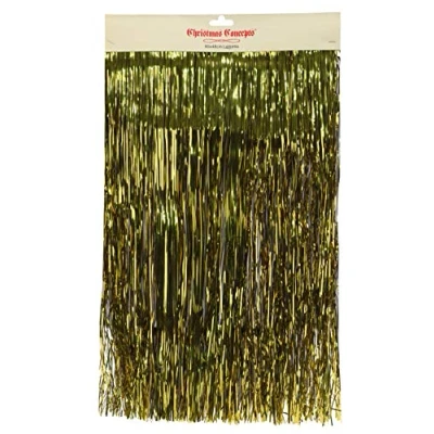 Image of Christmas Concepts® Shiny Lametta Tree Decorations (Gold)