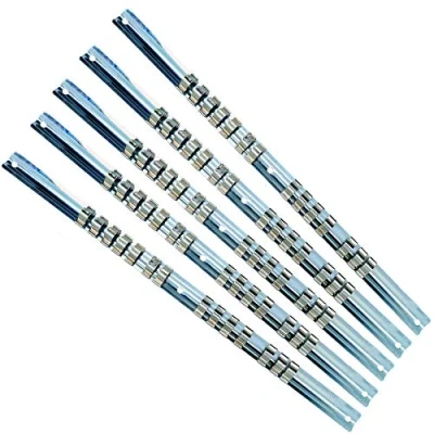 Image of 3/8&quot; Drive Socket Rail Storage Holder Organiser Clips for 70 Sockets 5 Rails
