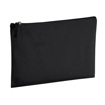 Image of Westford Mill W830 EarthAware™ Organic Accessory Pouch Eco Friendly, Natural Fiber, Stylish Pouch, Sustainable Carryall Size M