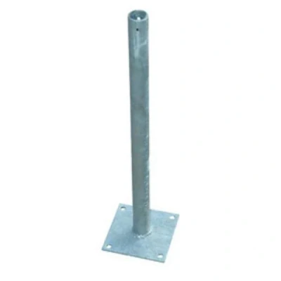 Image of VP Bolt Down Fixing Spike for Plastic Fencing Panels Composite Fence Panel, Graphite (ECOFPAN)