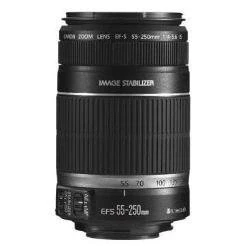 Image of Canon EF S 55 250mm f/4 5.6 IS Telephoto Zoom AF Lens for Selected Digital SLR (Renewed)